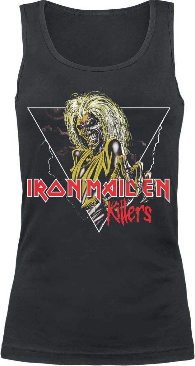 Iron Maiden Killers Triangle Dámský top černá - RockTime.cz