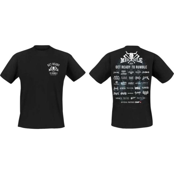 Wacken Open Air 2025 Metal Battle 2025 LineUp Tričko černá - RockTime.cz