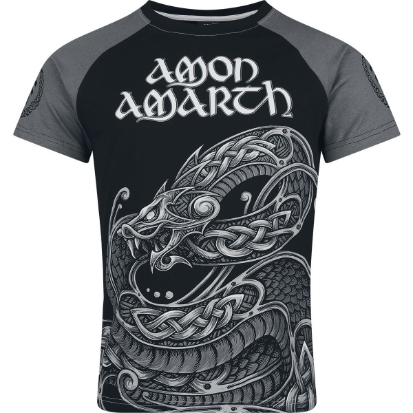 Amon Amarth EMP Signature Collection Tričko cerná/šedá - RockTime.cz