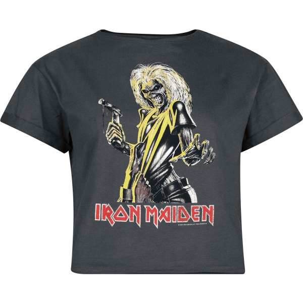 Iron Maiden Amplified Collection - Killers Dámské tričko charcoal - RockTime.cz