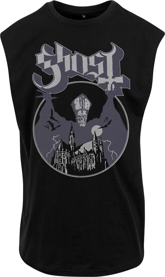 Ghost Opus Purple Tank top černá - RockTime.cz