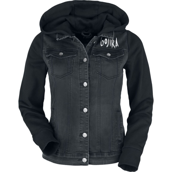 Gojira EMP Signature Collection Dámská dzínsová bunda černá - RockTime.cz