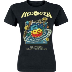 Helloween Universe Dámské tričko černá - RockTime.cz