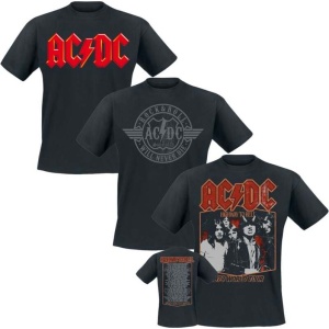 AC/DC T-Shirt Bundle Tričko černá - RockTime.cz