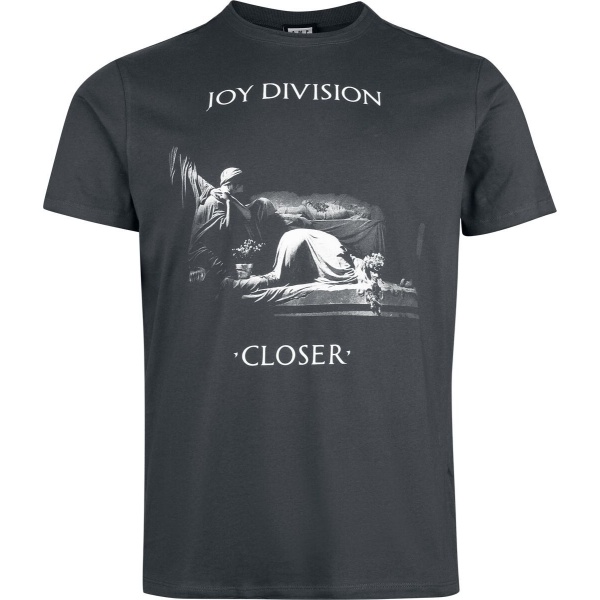 Joy Division Amplified Collection - Closer Tričko charcoal - RockTime.cz