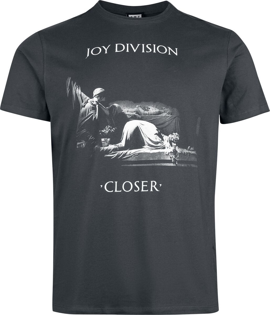 Joy Division Amplified Collection - Closer Tričko charcoal - RockTime.cz