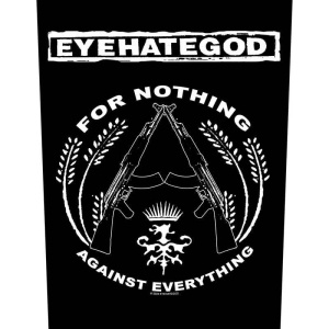 Eyehategod For Nothing nášivka na záda vícebarevný - RockTime.cz