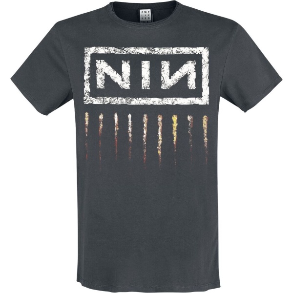 Nine Inch Nails Amplified Collection - Downward Spiral Tričko charcoal - RockTime.cz