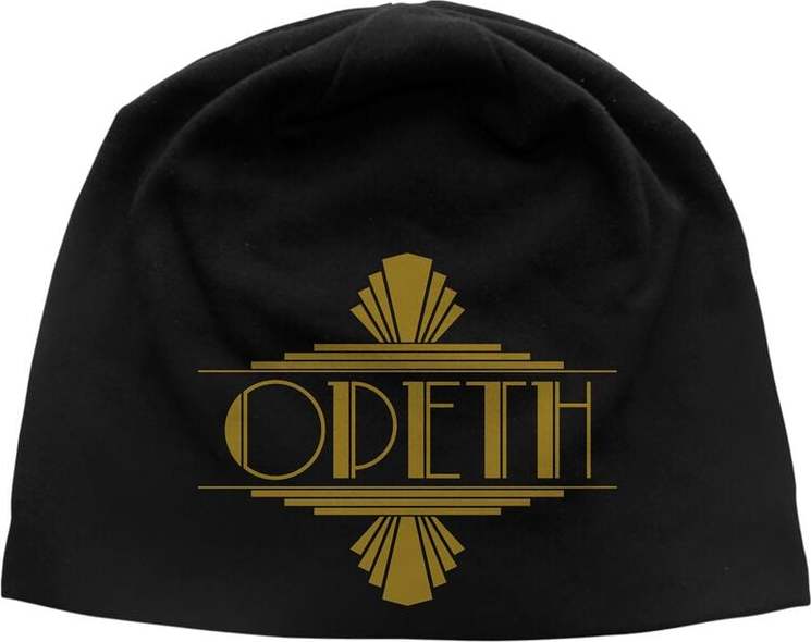Opeth art Deco Logo - Jersey Beanie Beanie čepice černá - RockTime.cz