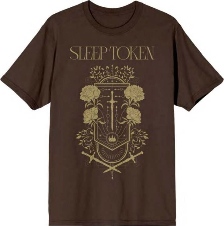 Sleep Token Damocles 2 Tričko hnědá - RockTime.cz