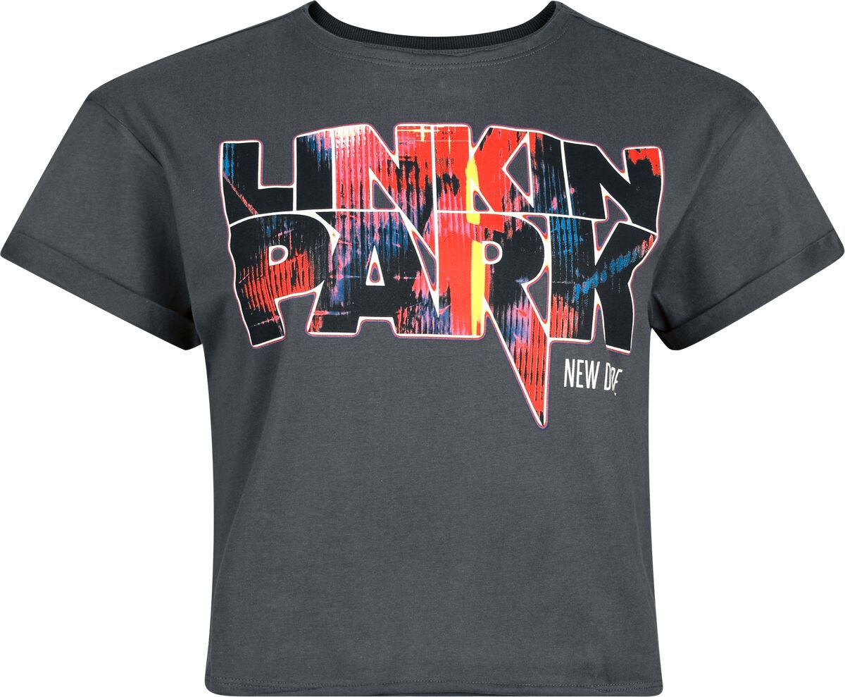 Linkin Park Amplified Collection - New Divide Dámské tričko charcoal - RockTime.cz