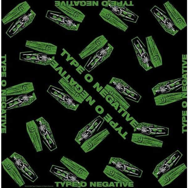 Type O Negative Coffins Bandana - malý šátek černá - RockTime.cz
