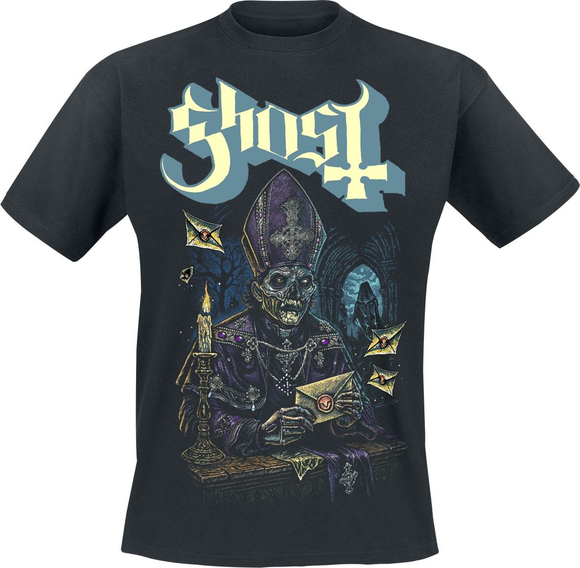 Ghost Missive Tričko černá - RockTime.cz