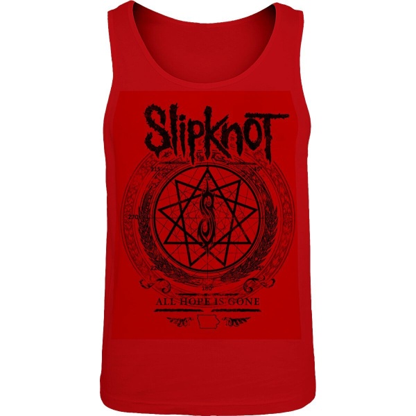 Slipknot Blurry Tank top červená - RockTime.cz