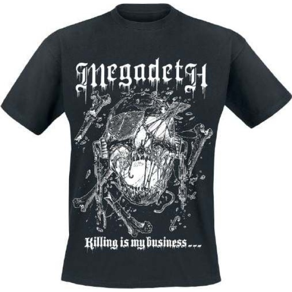 Megadeth Riddick Tričko černá - RockTime.cz