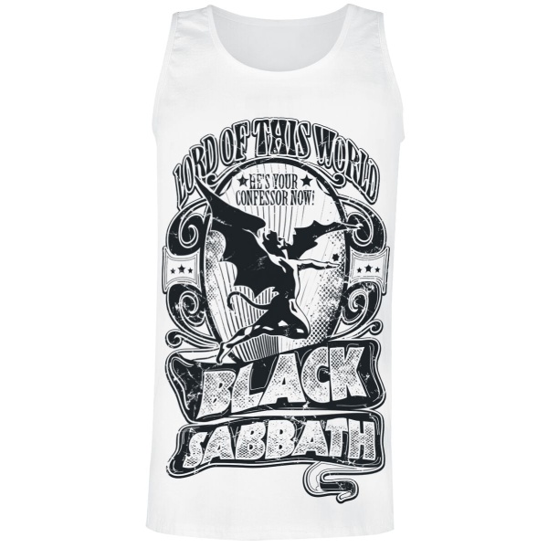 Black Sabbath Lord Of This World Tank top bílá - RockTime.cz