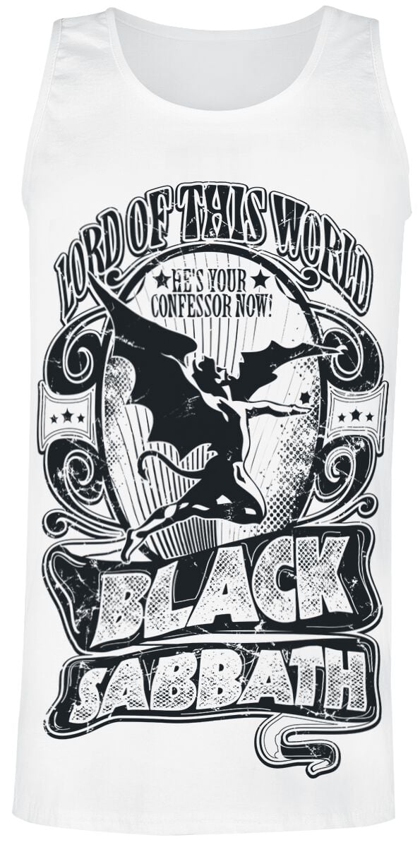 Black Sabbath Lord Of This World Tank top bílá - RockTime.cz