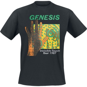 Genesis Invisible Touch Tour Tričko černá - RockTime.cz