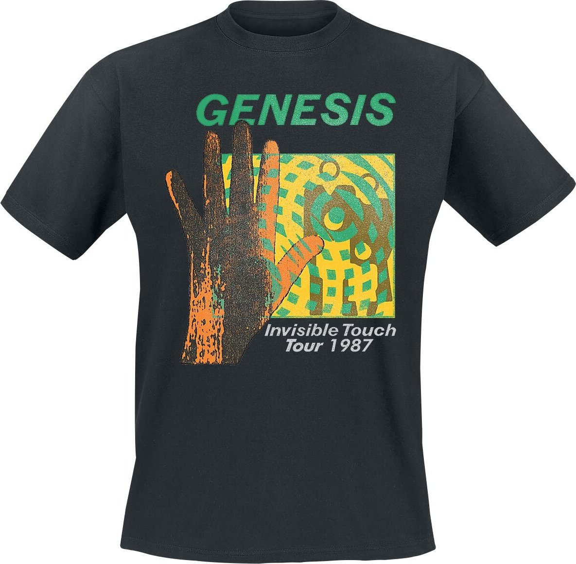 Genesis Invisible Touch Tour Tričko černá - RockTime.cz