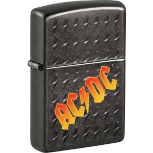 AC/DC Zippo - Grey Zippo zapalovač standard - RockTime.cz