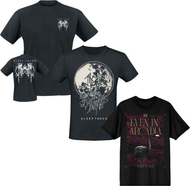 Sleep Token T-Shirt Bundle Tričko černá - RockTime.cz