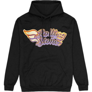 The Rolling Stones Racing Logo Mikina s kapucí černá - RockTime.cz
