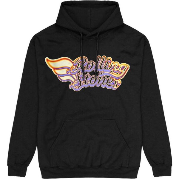 The Rolling Stones Racing Logo Mikina s kapucí černá - RockTime.cz