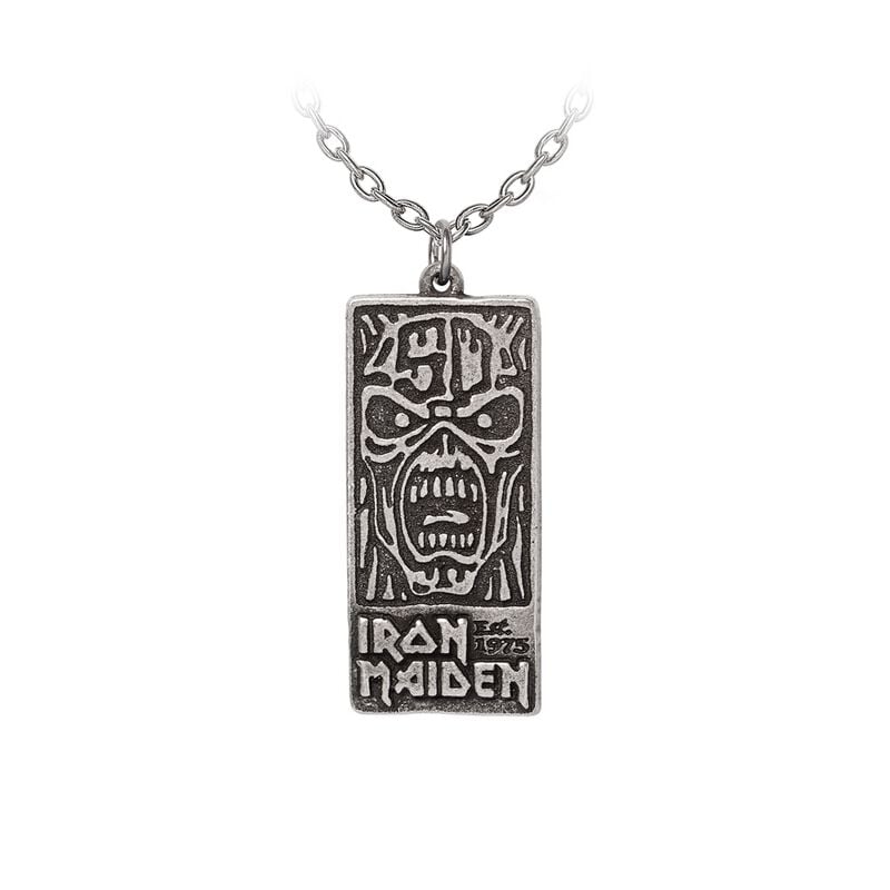 Iron Maiden 50th Anniversary Přívěšek stríbrná - RockTime.cz