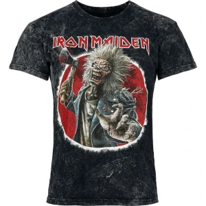 Iron Maiden Eddie Exploding Tričko antracitová - RockTime.cz