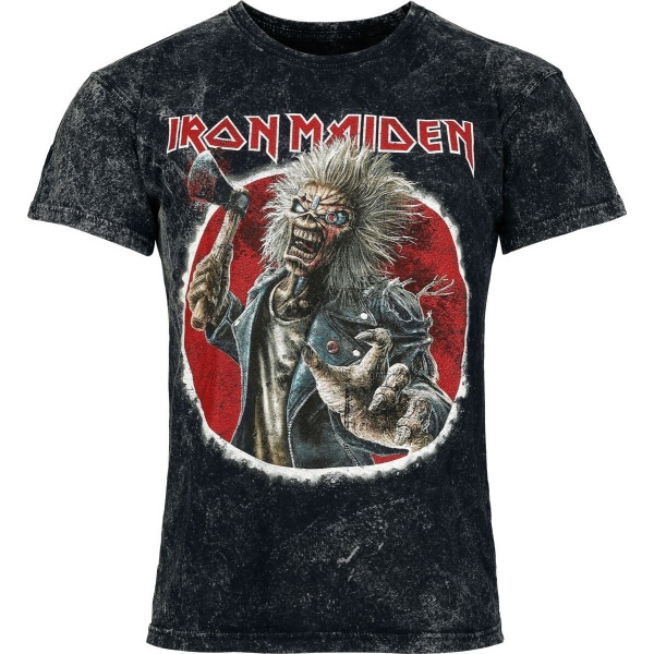 Iron Maiden Eddie Exploding Tričko antracitová - RockTime.cz