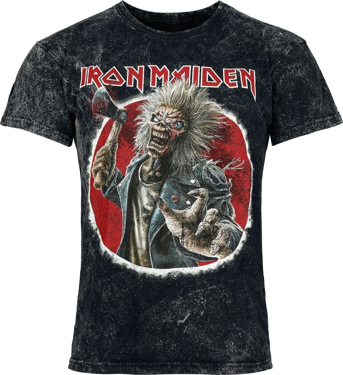 Iron Maiden Eddie Exploding Tričko antracitová - RockTime.cz