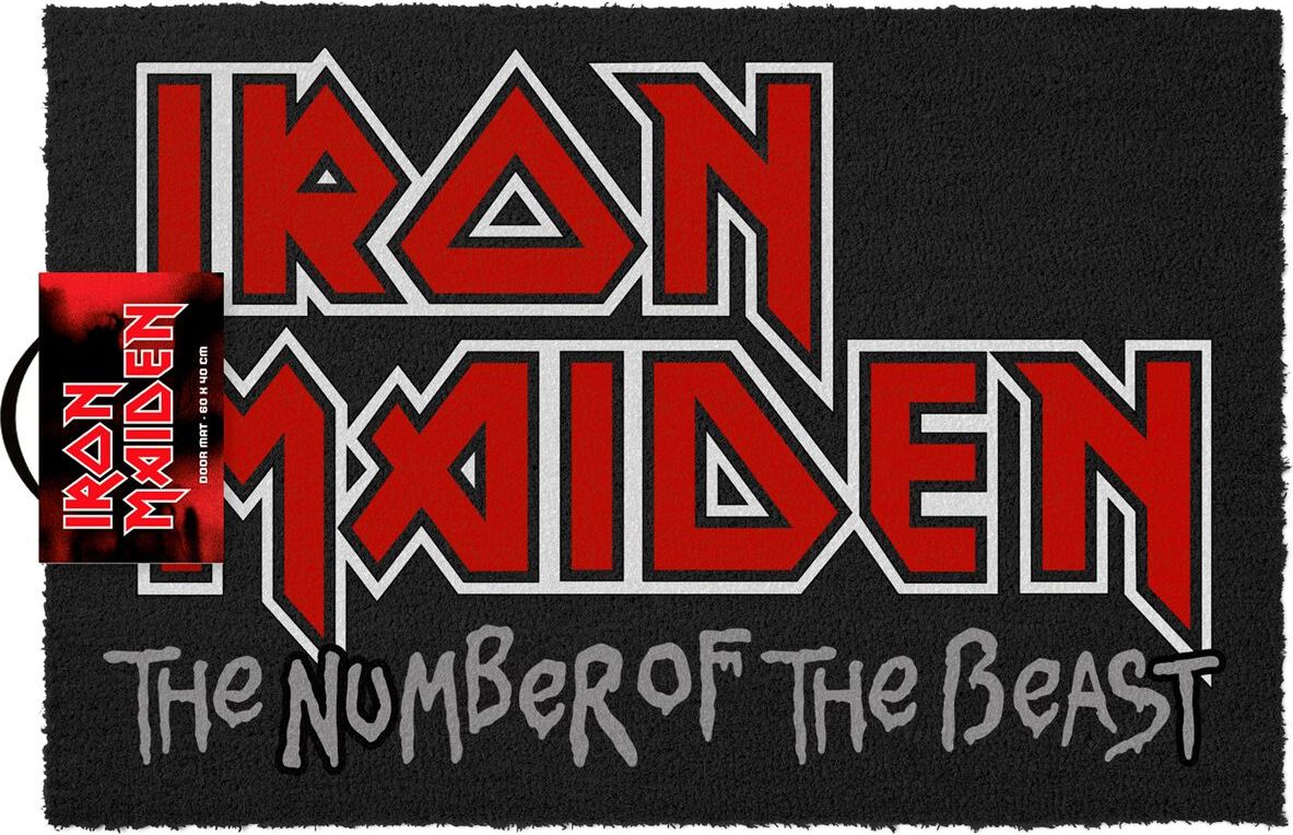 Iron Maiden The Number Of The Beast Rohožka vícebarevný - RockTime.cz