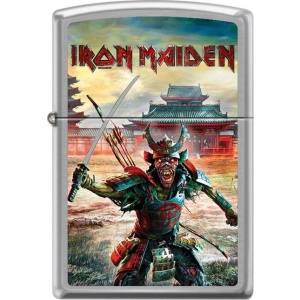 Iron Maiden Zippo - Brushed Chrome Zippo zapalovač standard - RockTime.cz