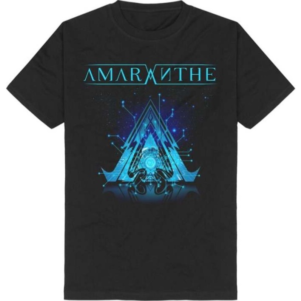 Amaranthe Logo Machine Tričko černá - RockTime.cz