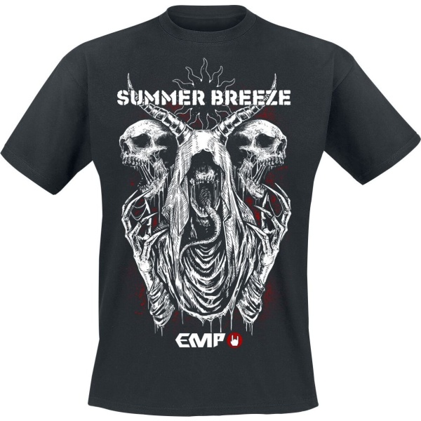 Summer Breeze Collabo Shirt 2025 Tričko černá - RockTime.cz