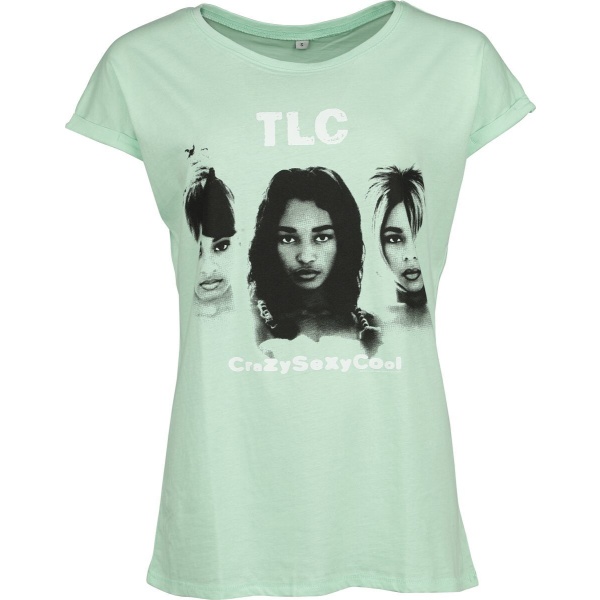TLC CrazySexyCool Dámské tričko zelená - RockTime.cz