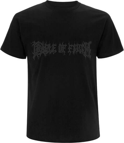 Cradle Of Filth Black On Black Logo Tričko černá - RockTime.cz