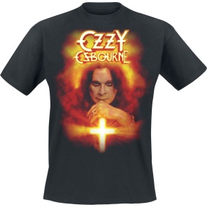 Ozzy Osbourne God Bless Tričko černá - RockTime.cz