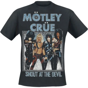 Mötley Crüe SATD Vintage Bootleg Tričko černá - RockTime.cz