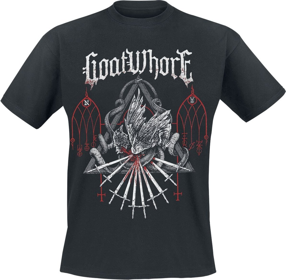 Goatwhore Angels Hung From The Arches Of Heaven Tričko černá - RockTime.cz