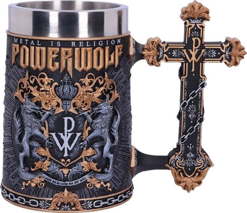 Powerwolf Powerwolf Logo Půllitr vícebarevný - RockTime.cz