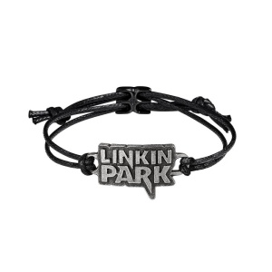 Linkin Park Logo náramek černá - RockTime.cz