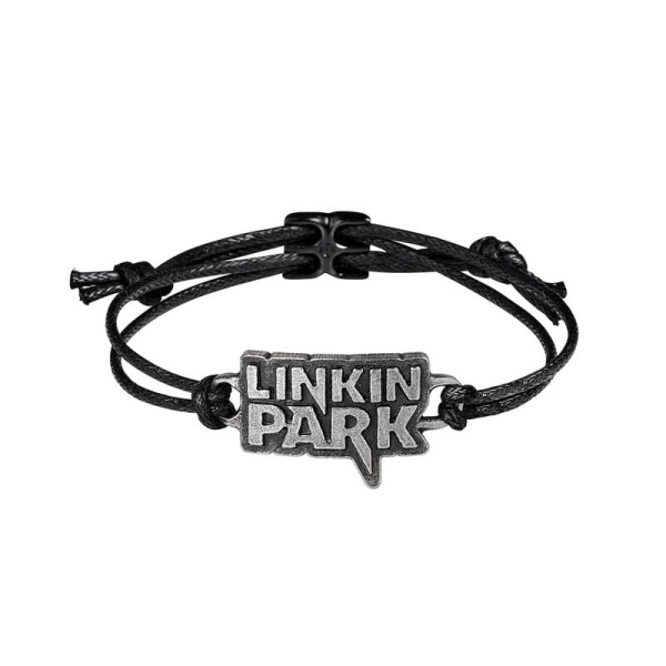 Linkin Park Logo náramek černá - RockTime.cz