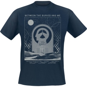 Between The Buried And Me TBN Tracklist Tričko námořnická modrá - RockTime.cz