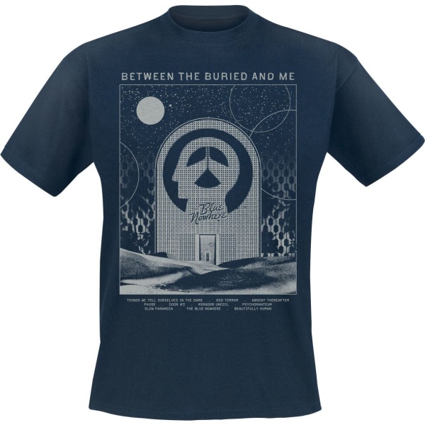 Between The Buried And Me TBN Tracklist Tričko námořnická modrá - RockTime.cz