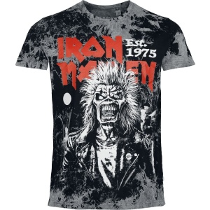 Iron Maiden Portrait Scream Tričko antracitová - RockTime.cz