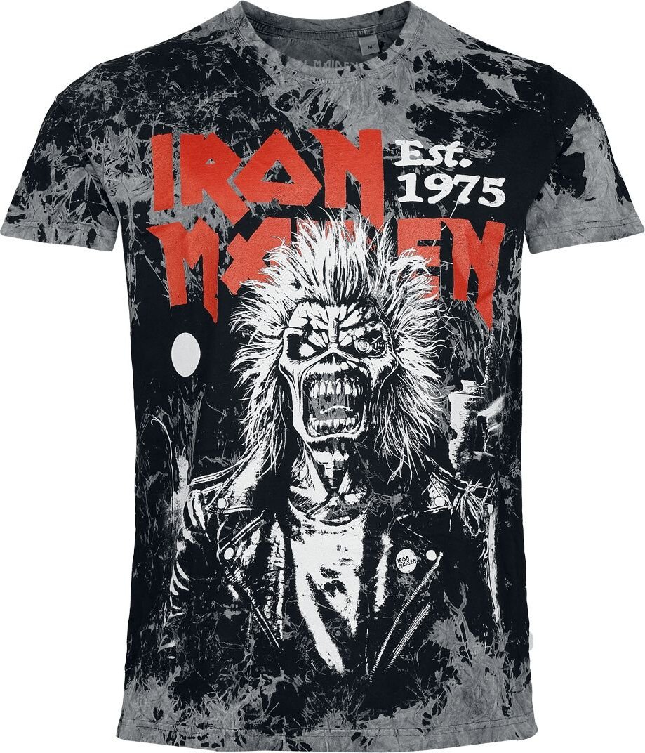Iron Maiden Portrait Scream Tričko antracitová - RockTime.cz