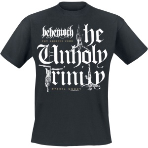 Behemoth Trinity - The Unholy Trinity Tour 2025 Tričko bílá - RockTime.cz