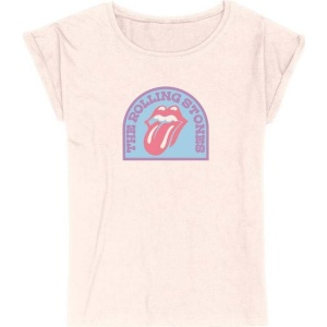 The Rolling Stones Sweet Little Tongue Dámské tričko světle růžová - RockTime.cz