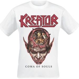 Kreator Coma of souls Tričko bílá - RockTime.cz